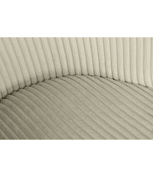 Invicta Interior Design Stoel LYON mint corduroy zwarte metalen poten - 44963