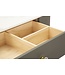 Mauro Ferretti BED BUREAU SHARON GRIJS MET KRUK CM 120X40X75 (AFMETING KRUK Ø36X39)