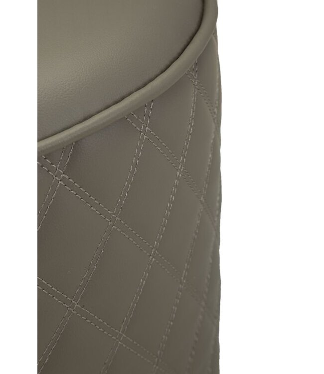 Mauro Ferretti BEDJE BUREAU SHARON GRIJS MET KRUK ZILVEREN POTEN CM 120X40X75 (AFMETING KRUK Ø36X39)