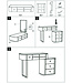 Mauro Ferretti BED BUREAU BEAUTY 120X40X75
