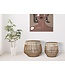 Mauro Ferretti MAND FUJI SET 2ST CM Ø 47X39,5-34X36,5