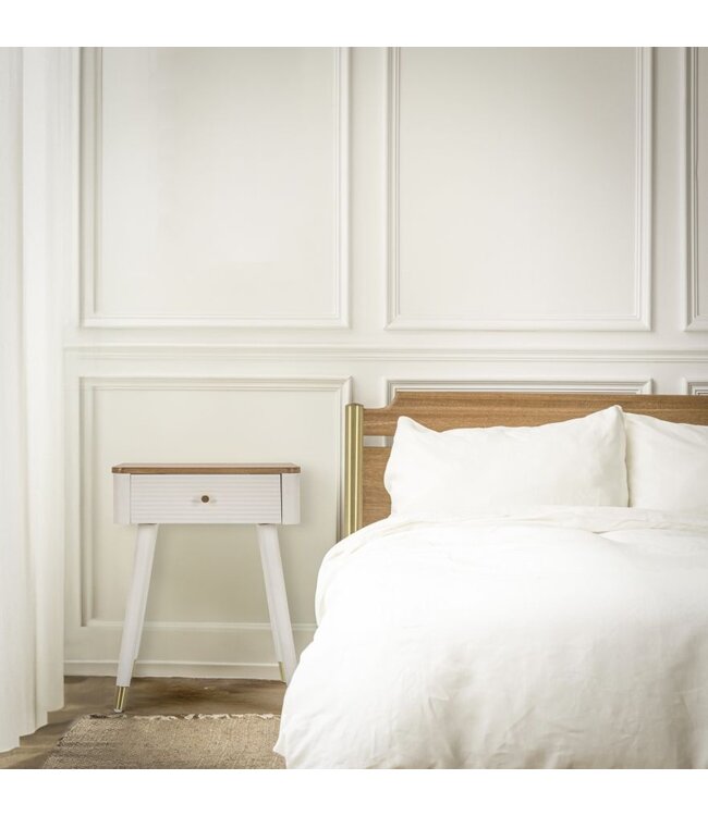 Mauro Ferretti BED SIDE MATERA CM 45X32X62