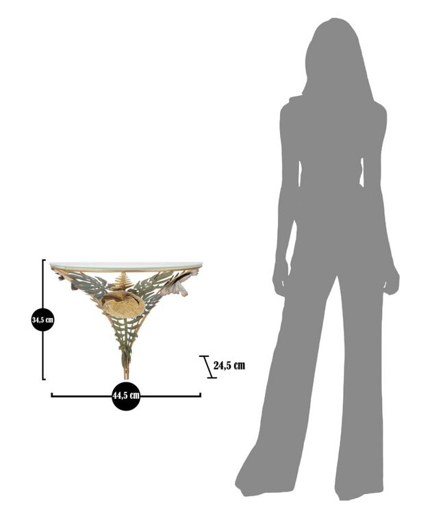 Mauro Ferretti WAND NACHTKASTJE AMAZ CM 44,5X24,5X34,5