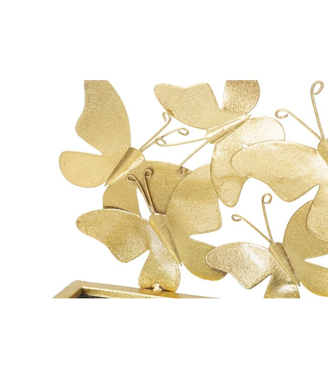 Mauro Ferretti WAND NACHTKASTJE/PLANK VLINDERS SET 2 STUKS CM 43X19,2X16,5