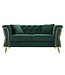 Mauro Ferretti BANK EMY GROEN MET KUSSENSCM 162X83X76