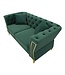 Mauro Ferretti BANK EMY GROEN MET KUSSENSCM 162X83X76