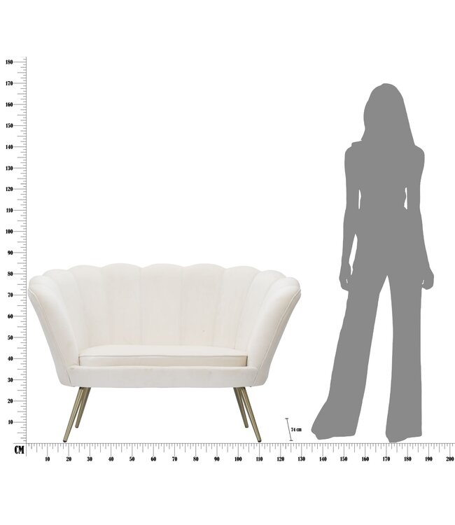 Mauro Ferretti BANK WENEN CREMA CM 130X74X84