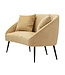 Mauro Ferretti BANK BROWY MET KUSSENS CM 137X69X79