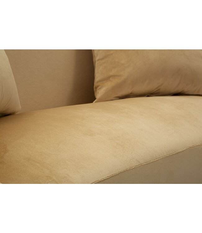 Mauro Ferretti BANK BROWY MET KUSSENS CM 137X69X79