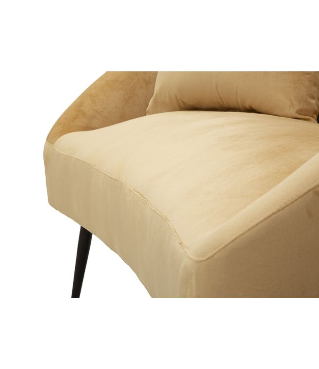 Mauro Ferretti BANK BROWY MET KUSSENS CM 137X69X79