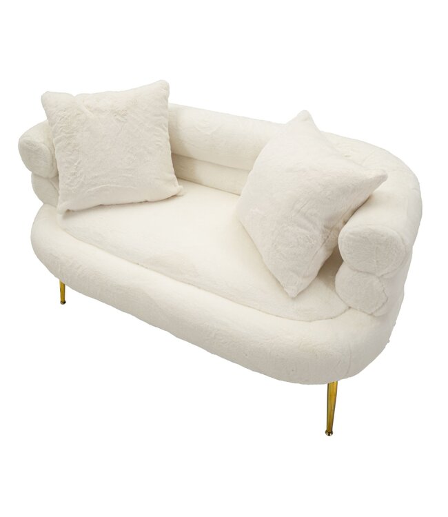 Mauro Ferretti BANK SOFFY PLUS MET KUSSENS CM 133X68X69