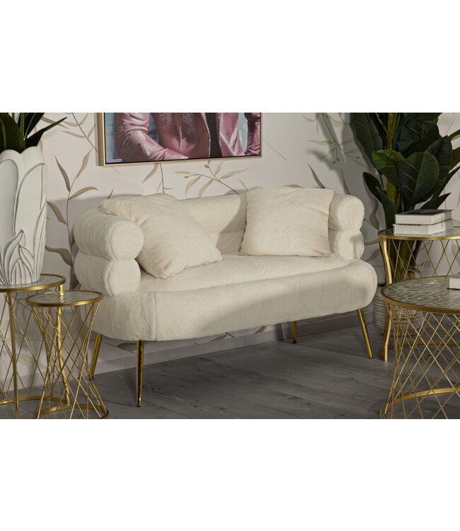 Mauro Ferretti BANK SOFFY PLUS MET KUSSENS CM 133X68X69