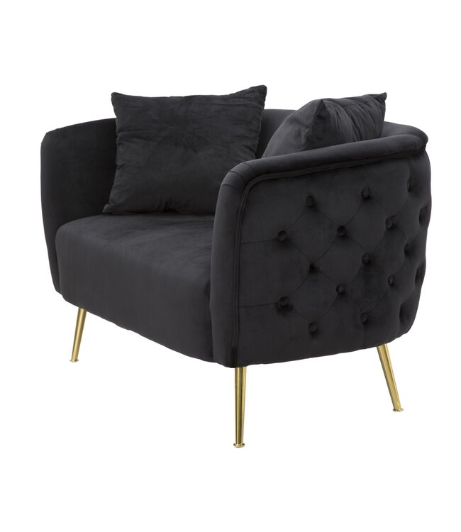 Mauro Ferretti BANK BUCAREST ZWART CM 127X74X71