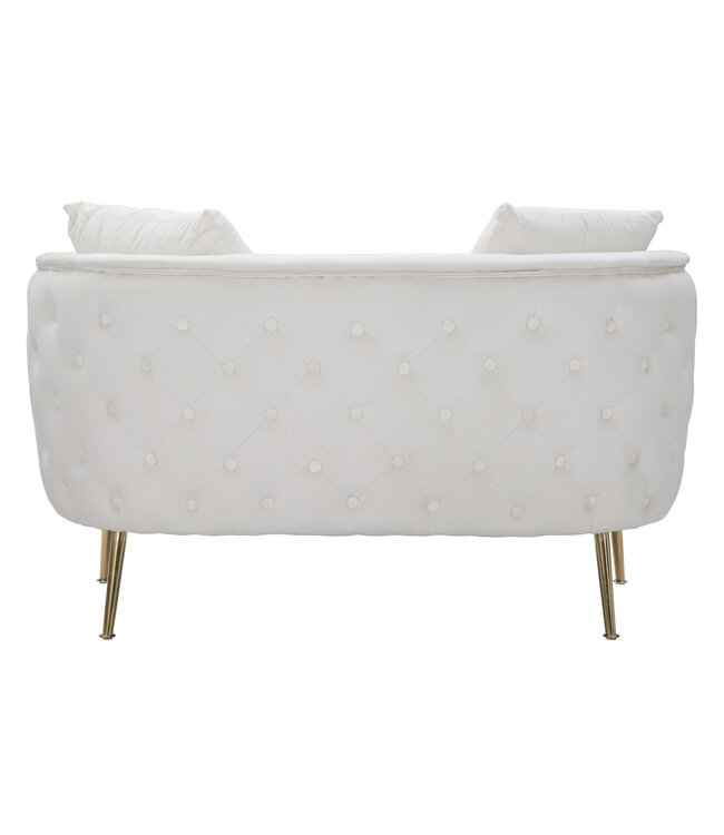 Mauro Ferretti BANK 'BUCAREST CREMA CM 127X74X73