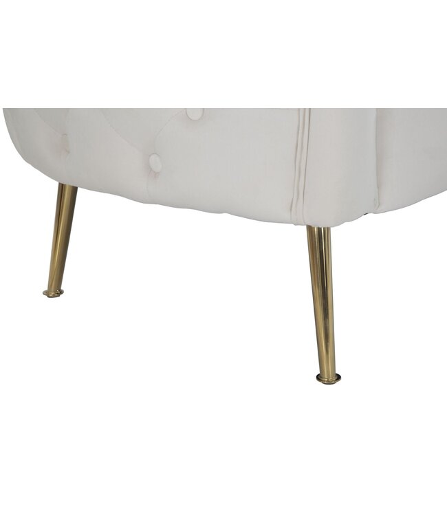 Mauro Ferretti BANK 'BUCAREST CREMA CM 127X74X73