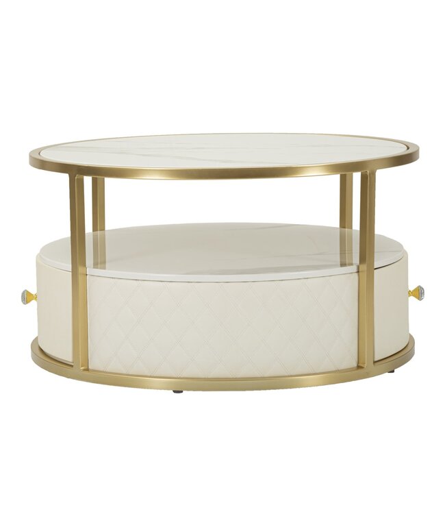 Mauro Ferretti KOFFIETAFEL SHARON CM Ø 75X40 - 1428330000
