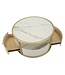 Mauro Ferretti KOFFIETAFEL SHARON CM Ø 75X40 - 1428330000