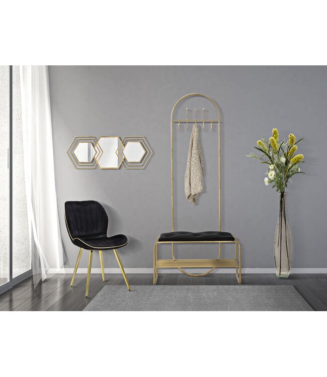 Mauro Ferretti BANK MET HANGERS CM 80X38,5X180 - 1425120000