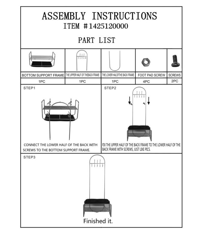 Mauro Ferretti BANK MET HANGERS CM 80X38,5X180