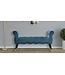 Mauro Ferretti BANKJE PARIJS TEAL/GOUD CM 120X40X60