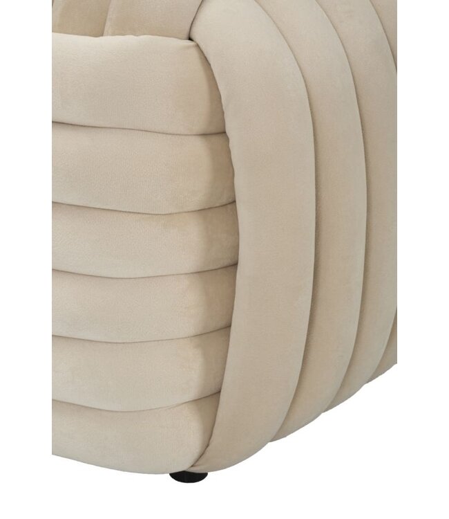 Mauro Ferretti BANKJE SOFTY CRÈME CM 90X45X45