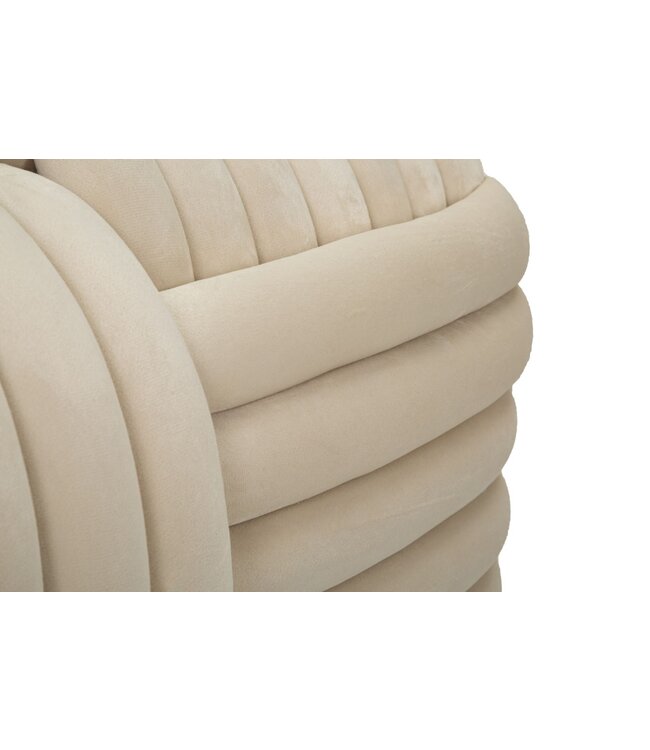 Mauro Ferretti BANKJE SOFTY CRÈME CM 90X45X45 - 142853000C