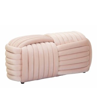 Mauro Ferretti BANKJE SOFTY ROZE CM 90X45X45