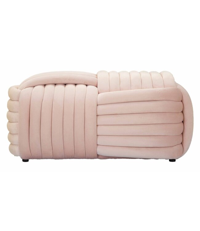 Mauro Ferretti BANKJE SOFTY ROZE CM 90X45X45