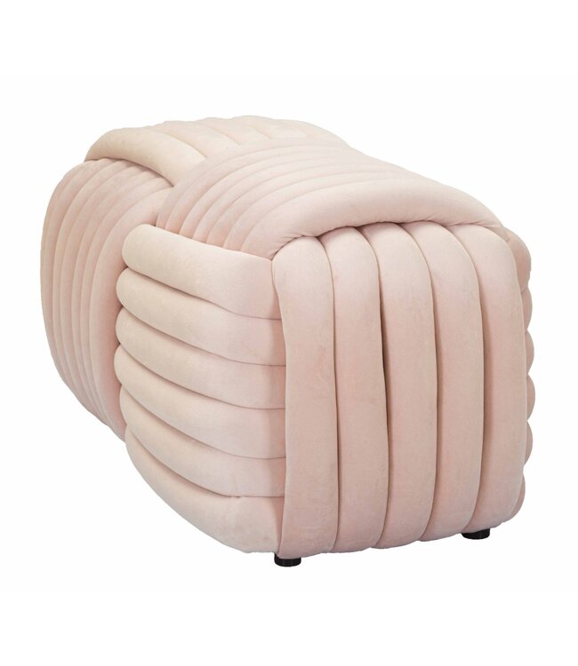 Mauro Ferretti BANKJE SOFTY ROZE CM 90X45X45