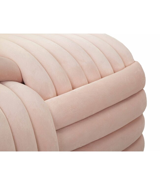 Mauro Ferretti BANKJE SOFTY ROZE CM 90X45X45