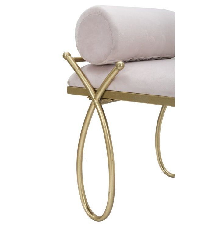 Mauro Ferretti BANKLINT ROZE CM 112,5X49X53