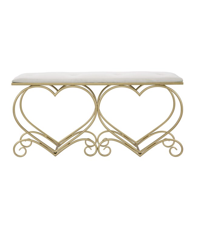 Mauro Ferretti BANKJE HART CREMA CM 105X37,5X51,5 - 142431000C
