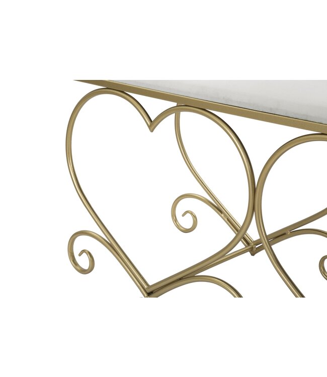 Mauro Ferretti BANKJE HART CREMA CM 105X37,5X51,5