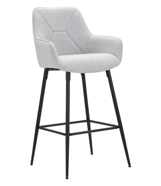 Mauro Ferretti BARKRUK GRIJS SET 2 STUKS CM 55X55X109