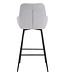 Mauro Ferretti BARKRUK GRIJS SET 2 STUKS CM 55X55X109
