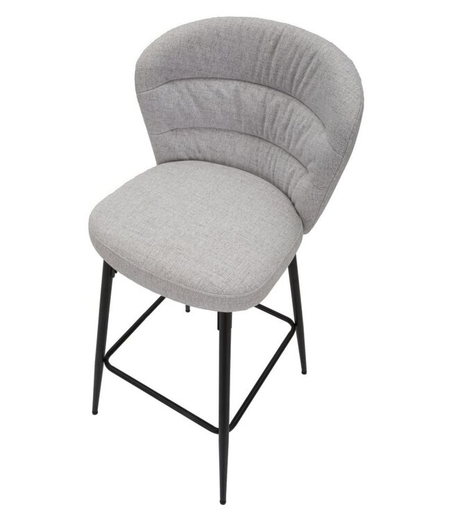 Mauro Ferretti BARKRUK LOSANNA GRIJS SET 2 PZ CM 52X59X108