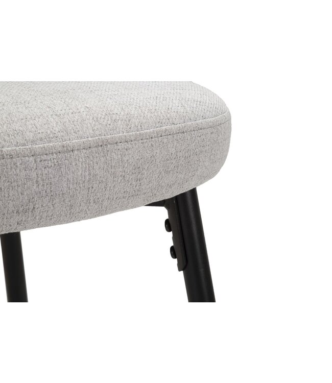 Mauro Ferretti BARKRUK LOSANNA GRIJS SET 2 PZ CM 52X59X108