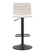 Mauro Ferretti BARKRUK MET LIFT HOOG WIT CM 43X49,5X85,5-107(ZITTING CM 61-82,5) SET 2ST