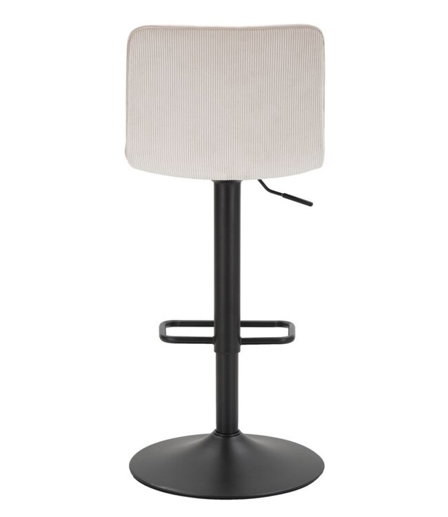 Mauro Ferretti BARKRUK MET LIFT HOOG WIT CM 43X49,5X85,5-107(ZITTING CM 61-82,5) SET 2ST