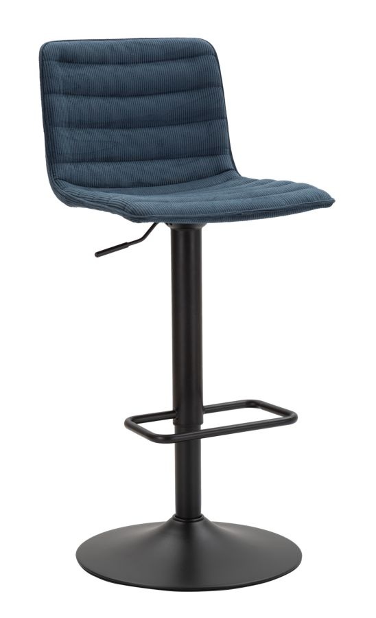 BARKRUK MET LIFT HIGH NAVY CM 43X49,5X85,5-107(ZITTING CM 61-82,5) SET 2ST afbeelding