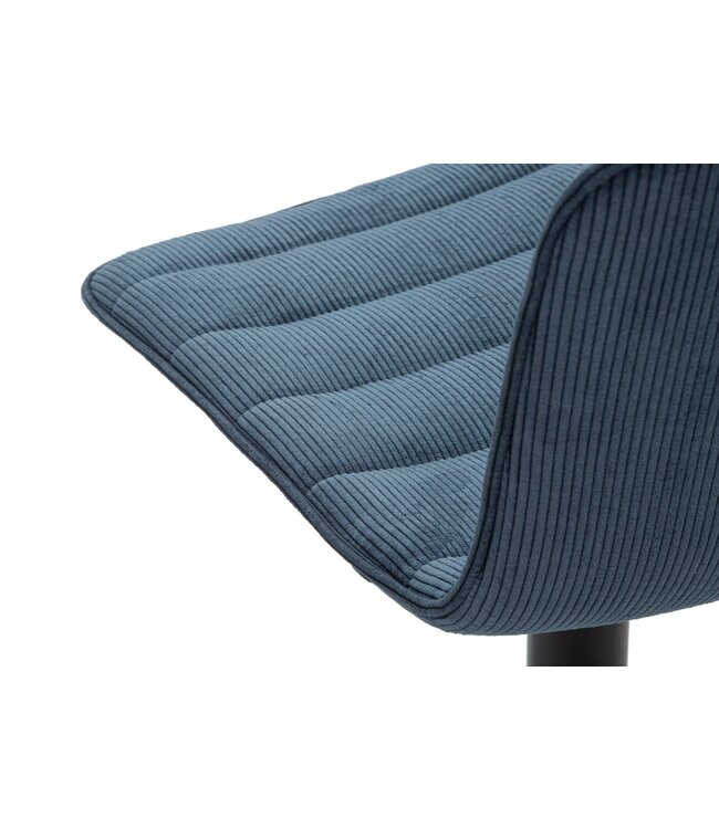 Mauro Ferretti BARKRUK MET LIFT HIGH NAVY CM 43X49,5X85,5-107(ZITTING CM 61-82,5) SET 2ST