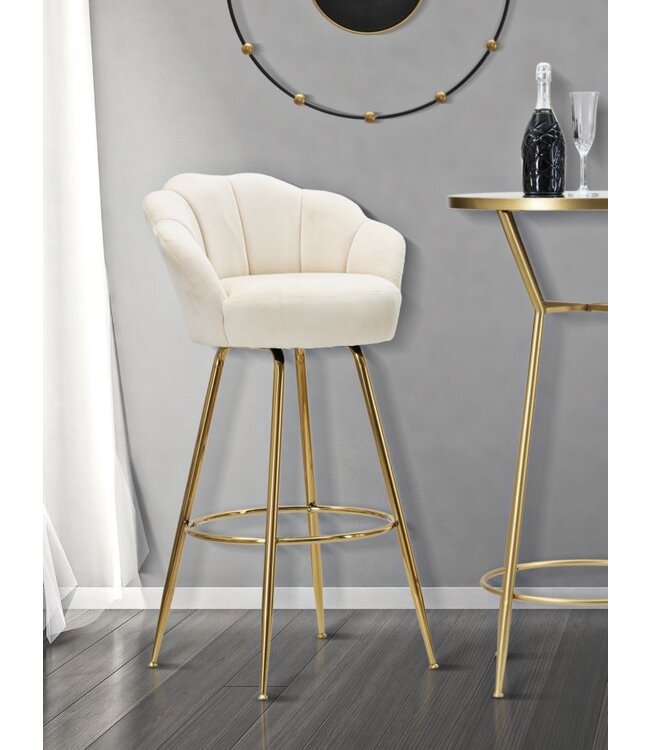 Mauro Ferretti BARKRUK WENEN CREMA CM 55X53X110