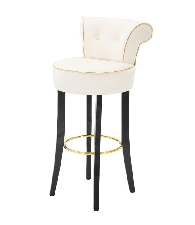 Mauro Ferretti BARKRUK LUXY CRÈME CM 46X48X96