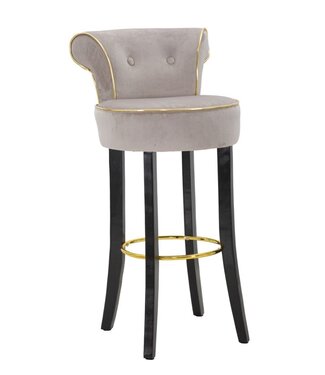 Mauro Ferretti BARKRUK LUXY GRIJS CM 46X48X96 - 142504000G