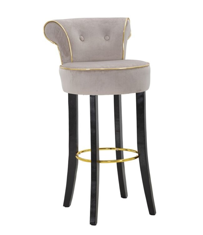 Mauro Ferretti BARKRUK LUXY GRIJS CM 46X48X96