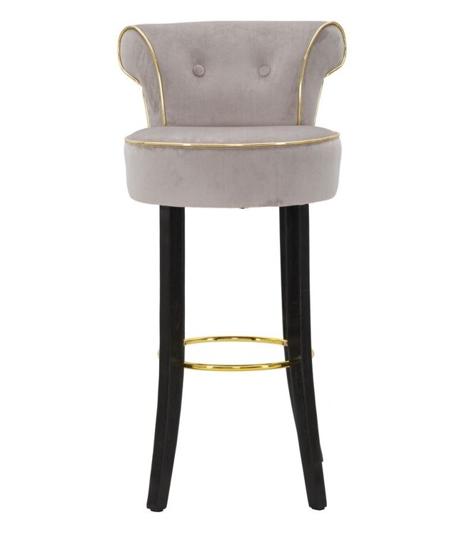 Mauro Ferretti BARKRUK LUXY GRIJS CM 46X48X96