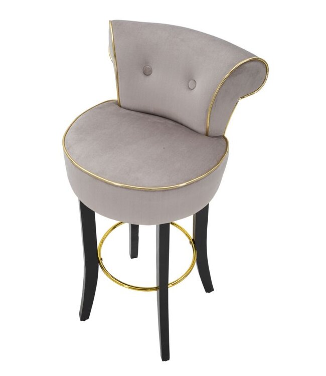 Mauro Ferretti BARKRUK LUXY GRIJS CM 46X48X96