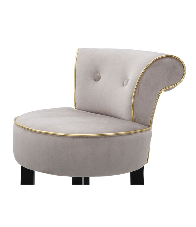 Mauro Ferretti BARKRUK LUXY GRIJS CM 46X48X96