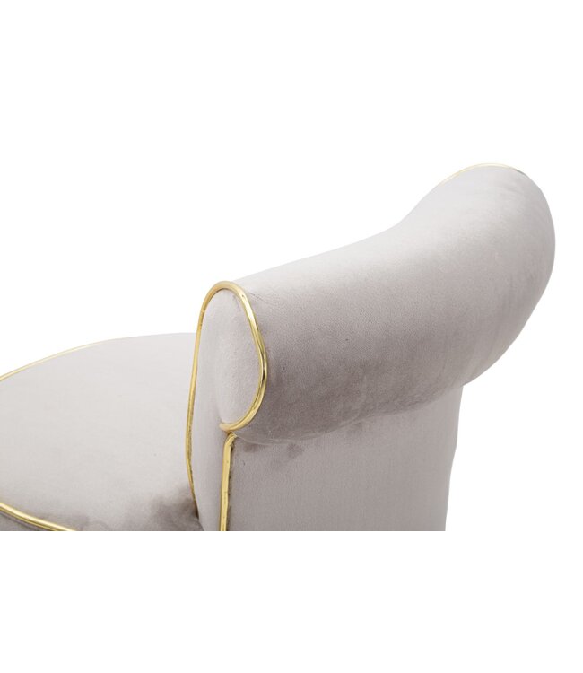 Mauro Ferretti BARKRUK LUXY GRIJS CM 46X48X96