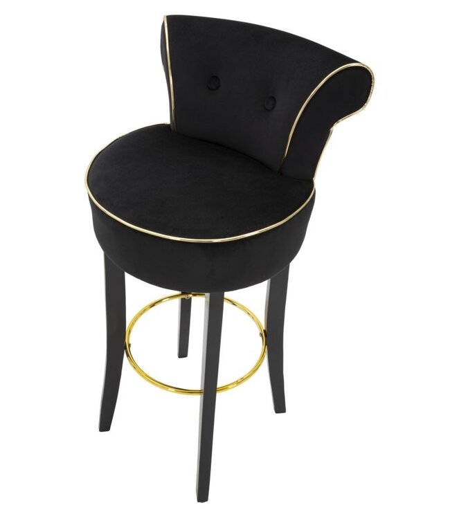 Mauro Ferretti BARKRUK LUXY ZWART CM 46X48X96